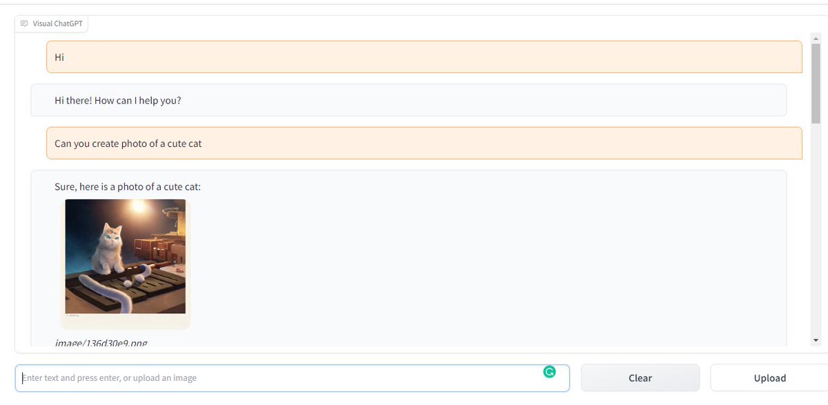 rupeshsreeraman's tweet image. I tried to add VisualChatGPT Colab support.
Checkout my fork for more details
github.com/rupeshs/visual…
#chatgpt #visualchatgpt #openai @Microsoft