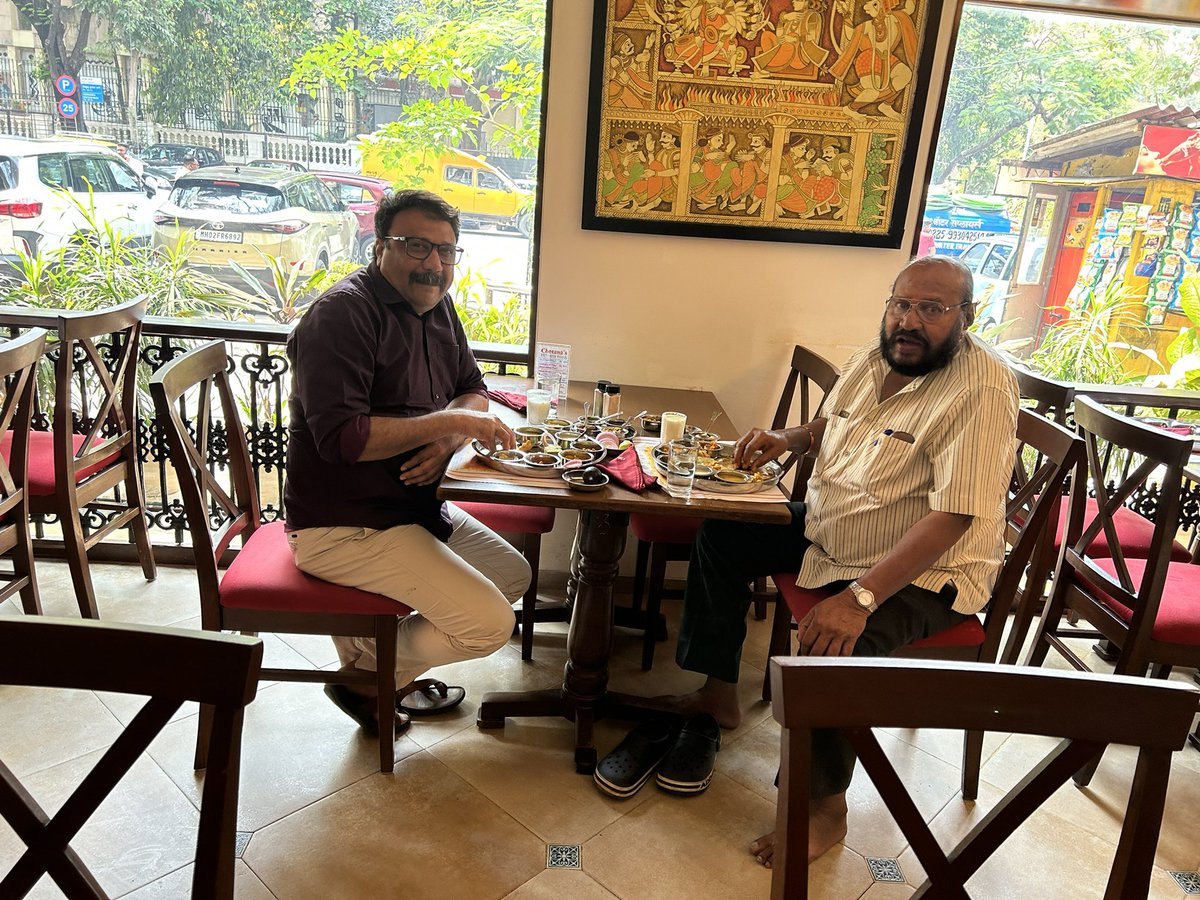 Ashish Jadhao 🇮🇳 on Twitter "Lunch with Baba in Chetana Restaurant at