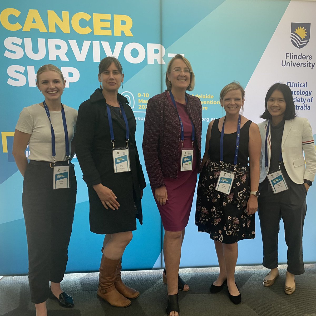 Lisa_Beatty's tweet photo. I’m so lucky to be mentored by, and mentor in turn, incredible women in STEMM in our @Flinders Survivorship &amp; Psycho-oncology team! #IWD #surv23 https://t.co/WysKbXwZp6