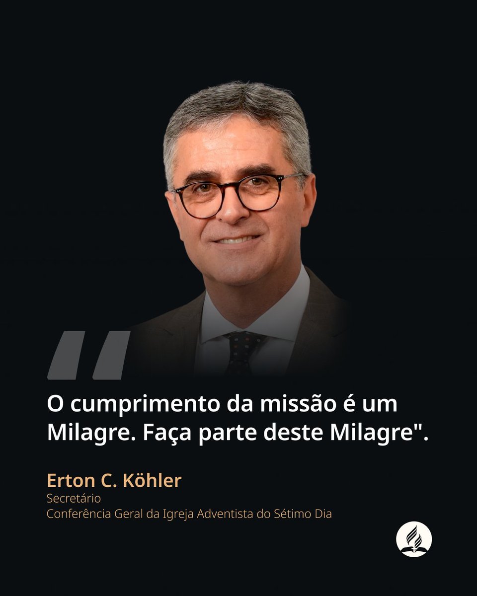 adventistaspt's tweet image. Temos uma missão: &quot;Pregar o evangelho ao mundo&quot;. Como você pode fazer parte dessa missão?

@prertonkohler #evangelho #pregar #missão #milagre #Deus #adventista #motivação