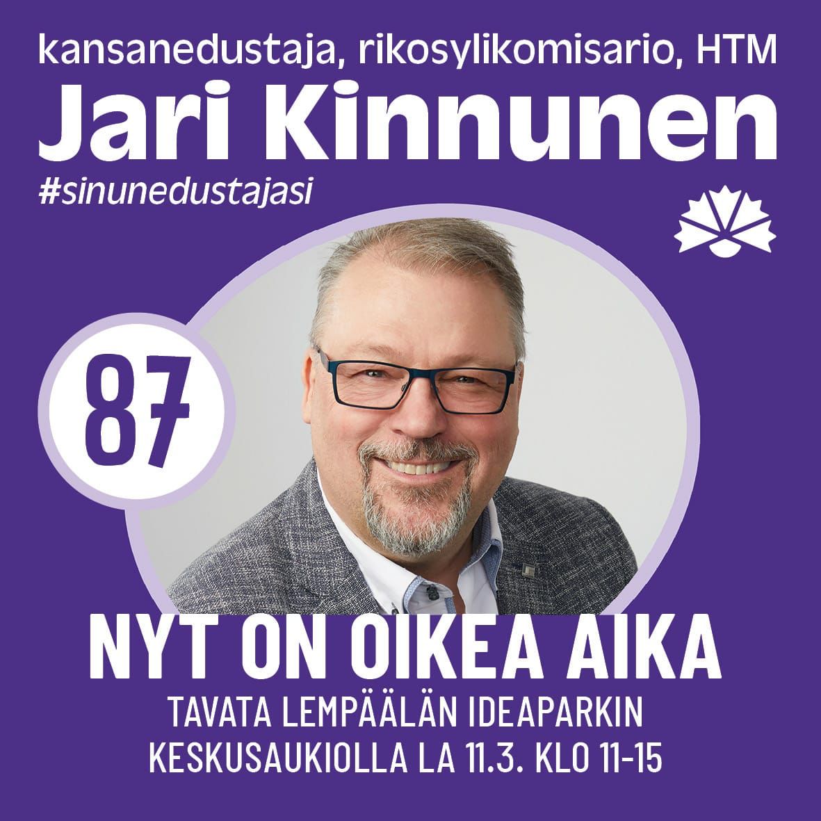 Tervetuloa! #sinunedustajasi <a href="/NokianKokoomus/">Nokian Kokoomus</a> <a href="/kokoomus/">Kokoomus</a> @kokoomusn