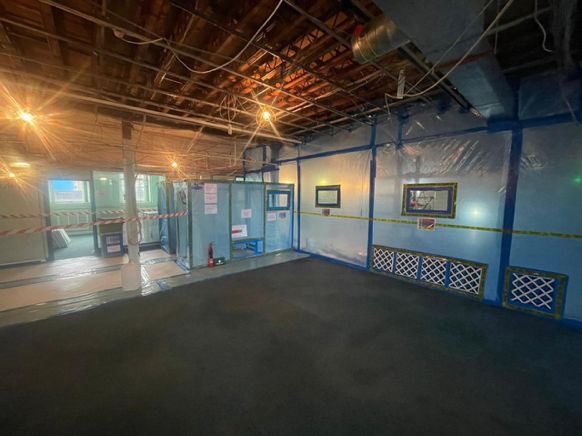 slcontracts1's tweet image. The final enclosure is nearing completion at another SL Environmental Limited site following the safe removal of the AIB debris in the ceiling voids from historic removal works. 
#asbestosremoval #environmental #team                
📞 01474 854465
📧 info@slcontracts.com