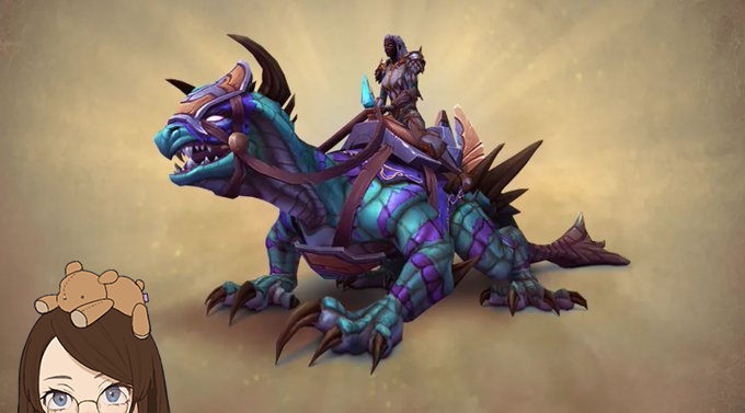 megasett's tweet photo. #Dragonflight patch 10.0.7 drops March 21st so we're celebrating with a Viridian Phase Hunter mount giveaway!

To enter:
✅Follow
♥ Like
🔁Retweet

🇺🇸 Americas/OCE only
🔔Winners will be drawn March 17!

#WoW_Partner #Giveaway https://t.co/N97GzRJneJ