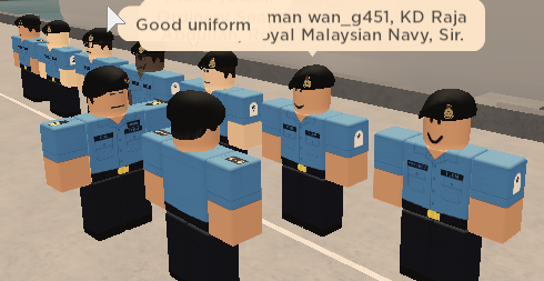 WangRblx's tweet photo. March 7, 2023 has entered my 2nd year of service in the Royal Malaysian Navy, thanks to the instructors and teammates who always help me until today https://t.co/ounEJfItAk
