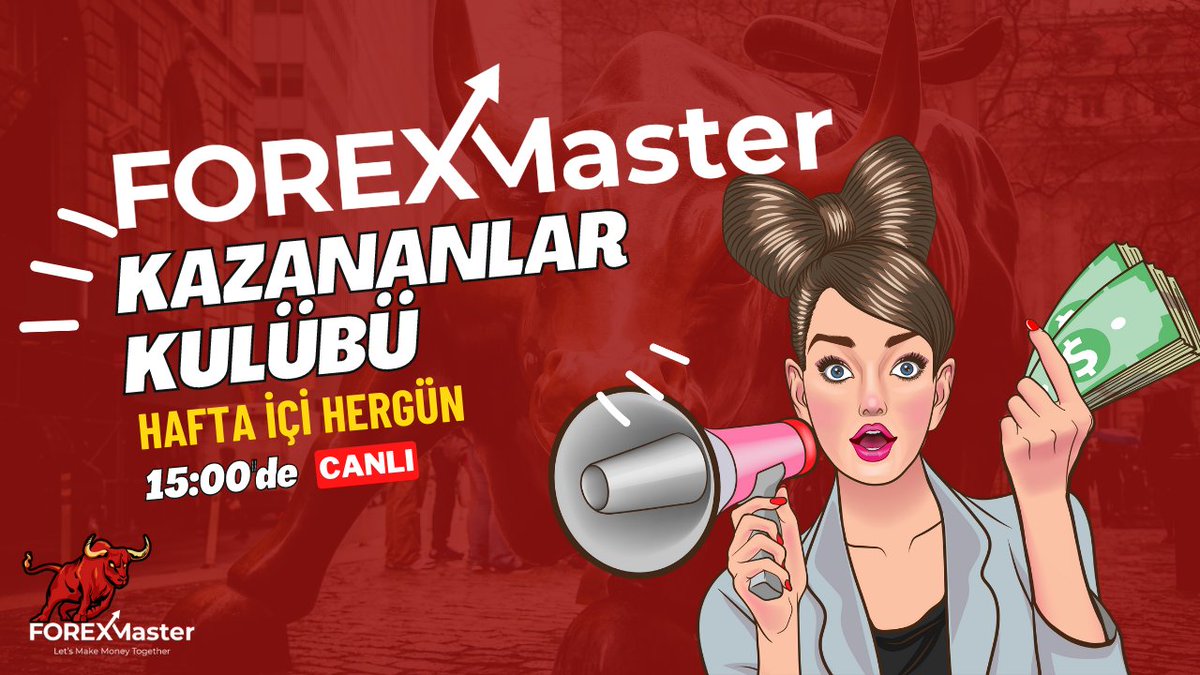 fxmasterTR's tweet photo. ForexMaster Kazananlar Kulübü
Canlı yayınımız bugün saat 15:00 'da Youtube Kanalımızda. Katılım ücretsizdir.
Kazanmak isteyen tüm yatırımcıları bekleriz
https://t.co/tHqgsu9L6C
#forexmaster #forexanaliz #forexcanliislem
#forexcanliyayin https://t.co/pYbsO7TL5z