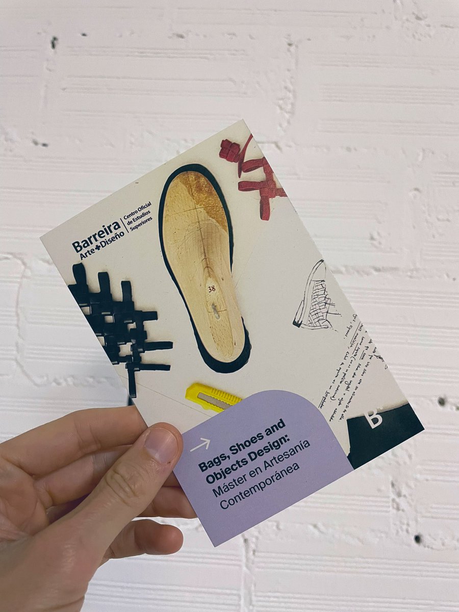 Ayer presentamos la sexta edición del máster en artesanía contemporánea que dirigimos en <a href="/barreira_ayd/">Barreira Arte+Diseño</a> #Valencia y que incluye, entre muchas otras cosas, tres experiencias formativas en Ubrique, Mallorca y Copenhague 🤍 barreira.edu.es/moda/master-ar…