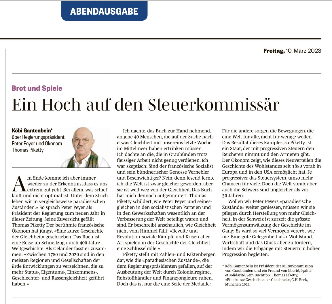 Danke für den! 👍😊 #KöbiGantenbein <a href="/suedostschweiz/">Südostschweiz</a> #fürallestattfürwenige <a href="/spschweiz/">SP Schweiz</a> <a href="/SP_Graubuenden/">SP Graubünden</a>