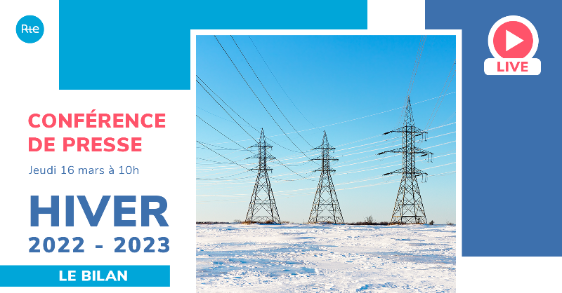 rte_france's tweet photo. Hiver 2022-2023 : quels facteurs ont contribué à éviter l’émission de signaux #EcoWatt ?

Présentation en direct des enseignements tirés d'#UnHiverSansCoupure⚡ jeudi 16 mars dès 10h00 :