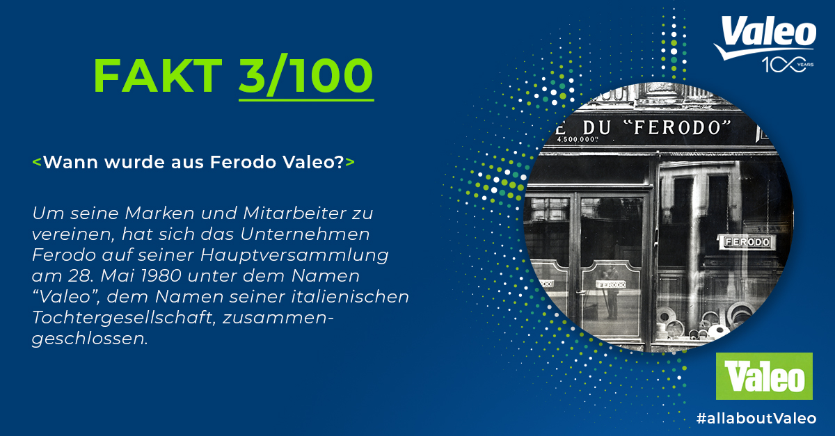 ValeoDE's tweet photo. Anlässlich unseres 100-jährigen Jubiläums starten wir heute die Themenreihe #allaboutvaleo: Über das Jahr 2023 verteilt, möchten wir Ihnen Interessantes und Spannendes über @Valeo_Group (in Deutschland) erzählen. Zu Beginn werfen wir einen Blick auf die Anfangsjahre von #Valeo. https://t.co/LHJ00qC0O8