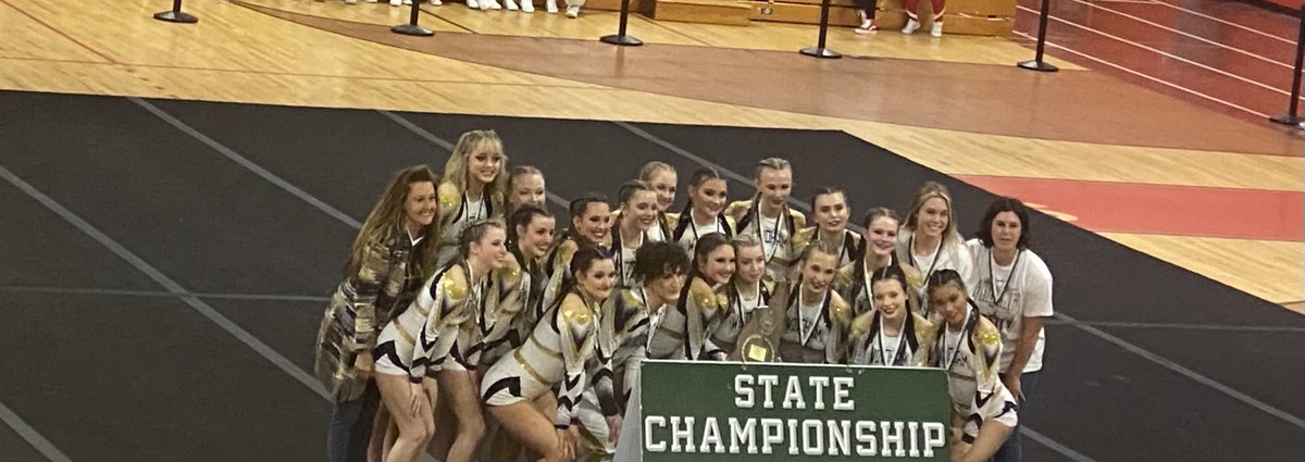 WHSJaguars's tweet photo. Congratulations tonight to the WHS Jaguar Winter Cheer Team for winning the NH Division 2 State Championship! https://t.co/4kEaLEjqK1