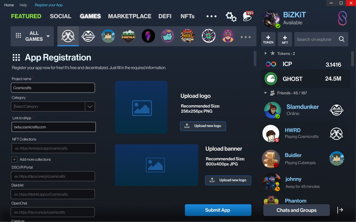 IC__Hub's tweet photo. ⚠️Attention #ICP developers⚠️
On our next update you can now submit your apps

It's easy -
✍️just fill in the basics, 
🔼update your info, 
🆕manually upload news, 
and even automate your news feed 🤖

Join us now and experience the power of $ICP and #Web3 ♾
#BTC #web3community https://t.co/IpKzx02S69