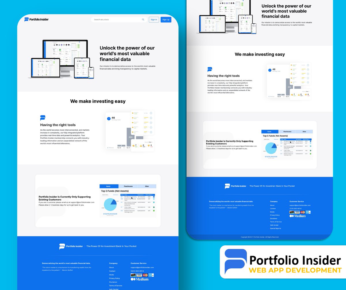 techstacksph's tweet photo. Revolutionize Your Finances with Portfolio Insider - Empowering the Open Finance Movement 📊

"Portfolio Insider"
https://t.co/LqQTChsDFL

#featuredwebsiteoftheday #PortfolioInsider #financeanalytics #techStacksProjects #gawangTechstacks #creativeWebsite #webdeveloperPH https://t.co/VUGRkAtRFD