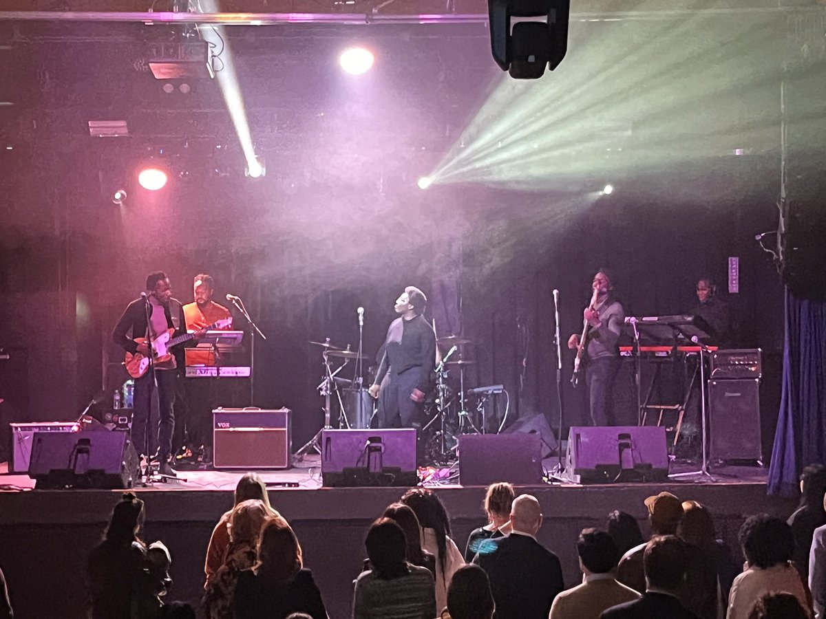 TrishEstabrooks's tweet photo. Such a fun way to kick off #JUNOweek in #yeg with @melafrique_ Love this city and love that we get to show it off to the rest of the country with #yegmusic. https://t.co/3LQi8IU0p4