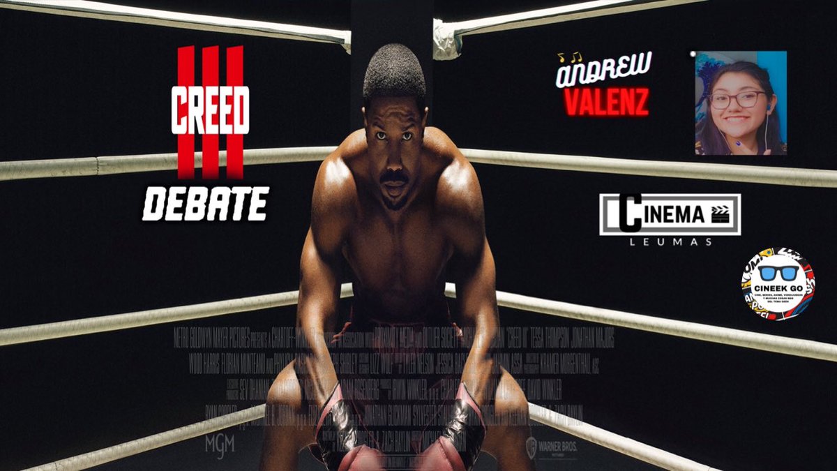 Creed 3 debate 🥊 ¿la mejor de las 3? youtube.com/live/y_eEhhtiB…

#Creed3 #MichaelBJordan #JonathanMajors #AdonisCreed #Creed #DamianAnderson #TessaThompson #BlancaCreed #RyanCoogler #Canelo #SylvesterStallone #Stallone #Rocky #CreedIII #CreedII #Adonis #Damian #WarnerBrosPictures