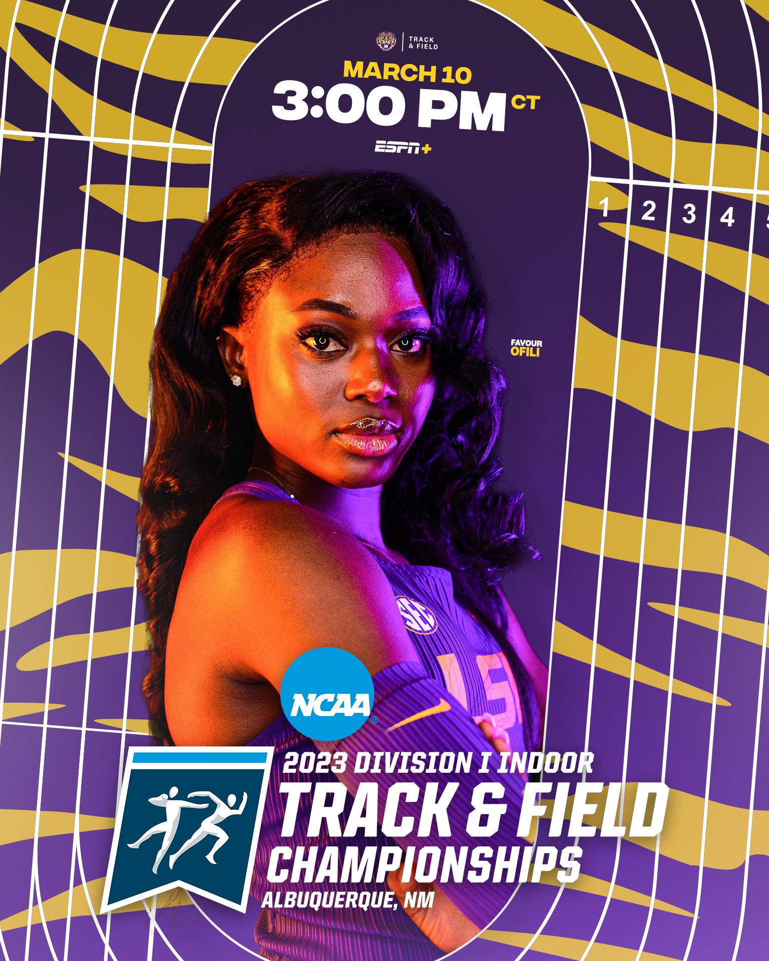 LSU Track & Field begins competition at NCAA D1 Indoor Nationals Today