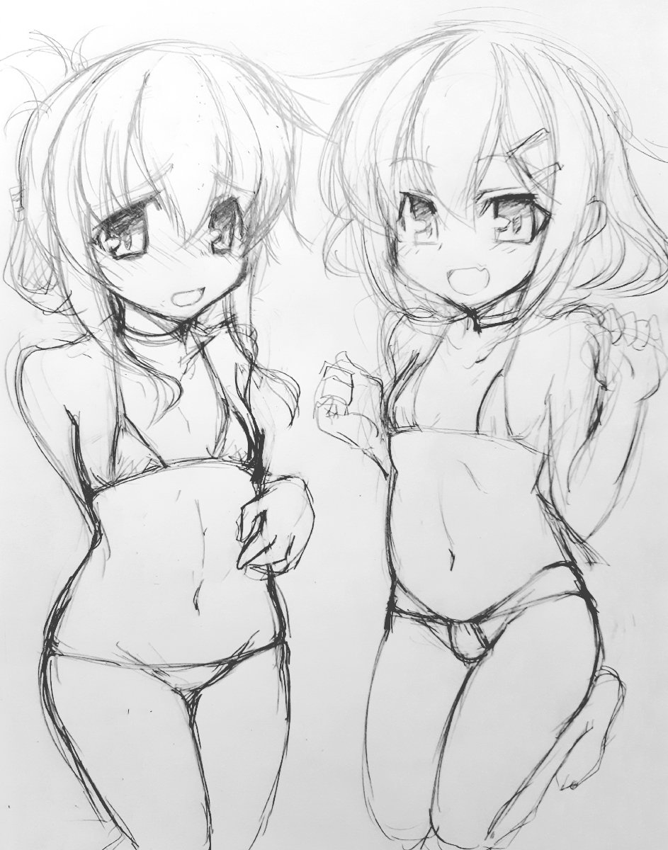 大きさがどうこうより、そのキャラの特徴、魅力として描けたらいいなって思ってるよ!ほんとほんと。 