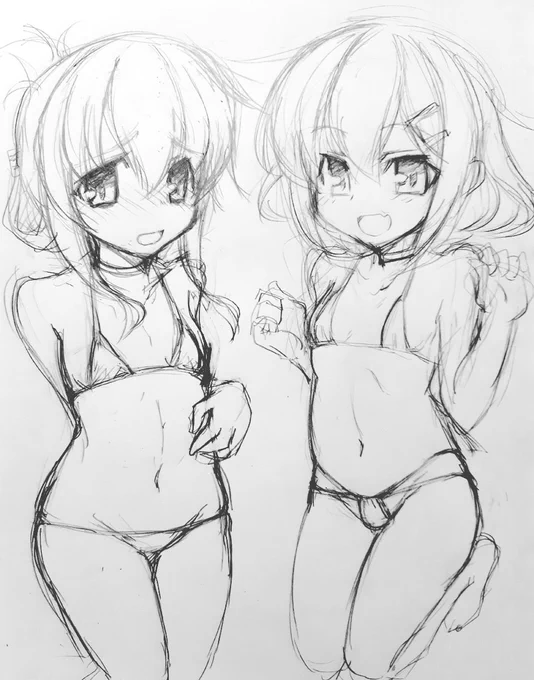 大きさがどうこうより、そのキャラの特徴、魅力として描けたらいいなって思ってるよ!ほんとほんと。 