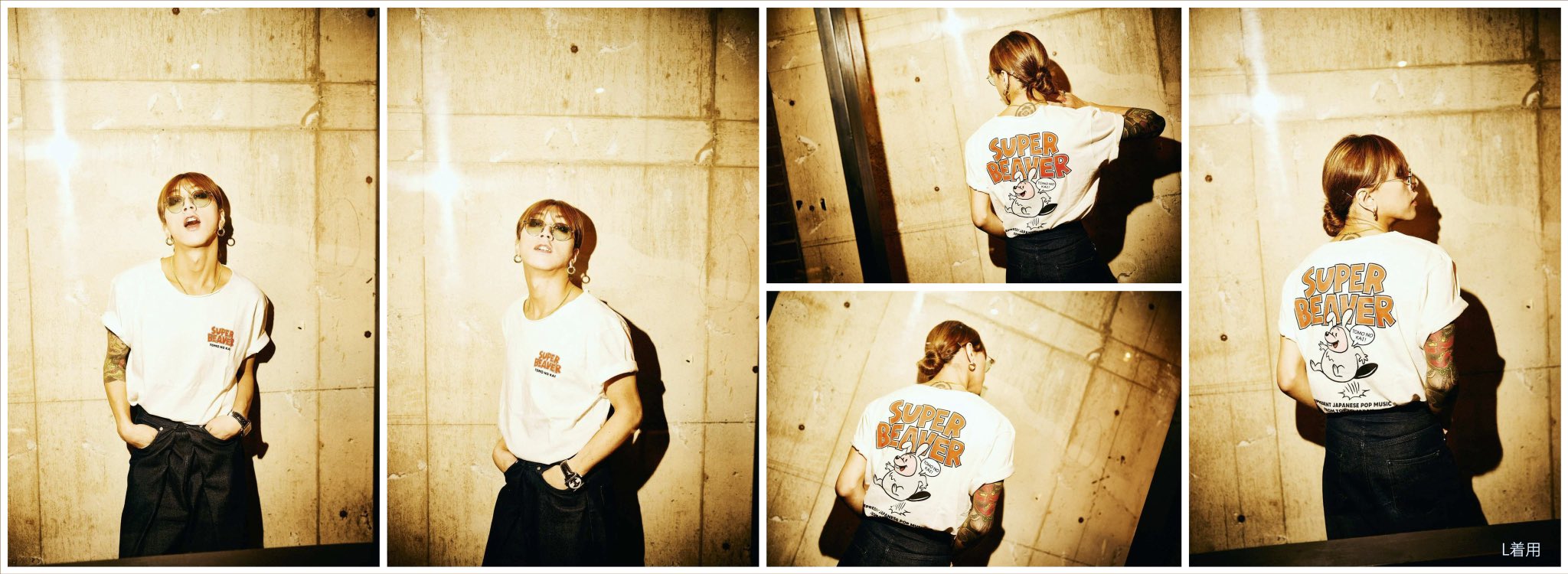 SUPER BEAVER 友の会ガチャ当たりTシャツ〈Ｌ〉 SUPER BEAVER 友の会ガチャ当たりTシャツ〈L〉