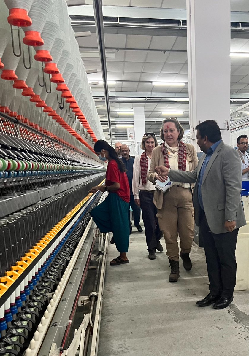 SEEP_Programme's tweet image. Delighted to showcase the change led by Reliance’s people-first approach in Biratnagar yesterday; extensive mobilization strategies to skilling & employing women & marginalized groups; effectively creating enabling environment through hostel, childcare & other services@UKinNepal