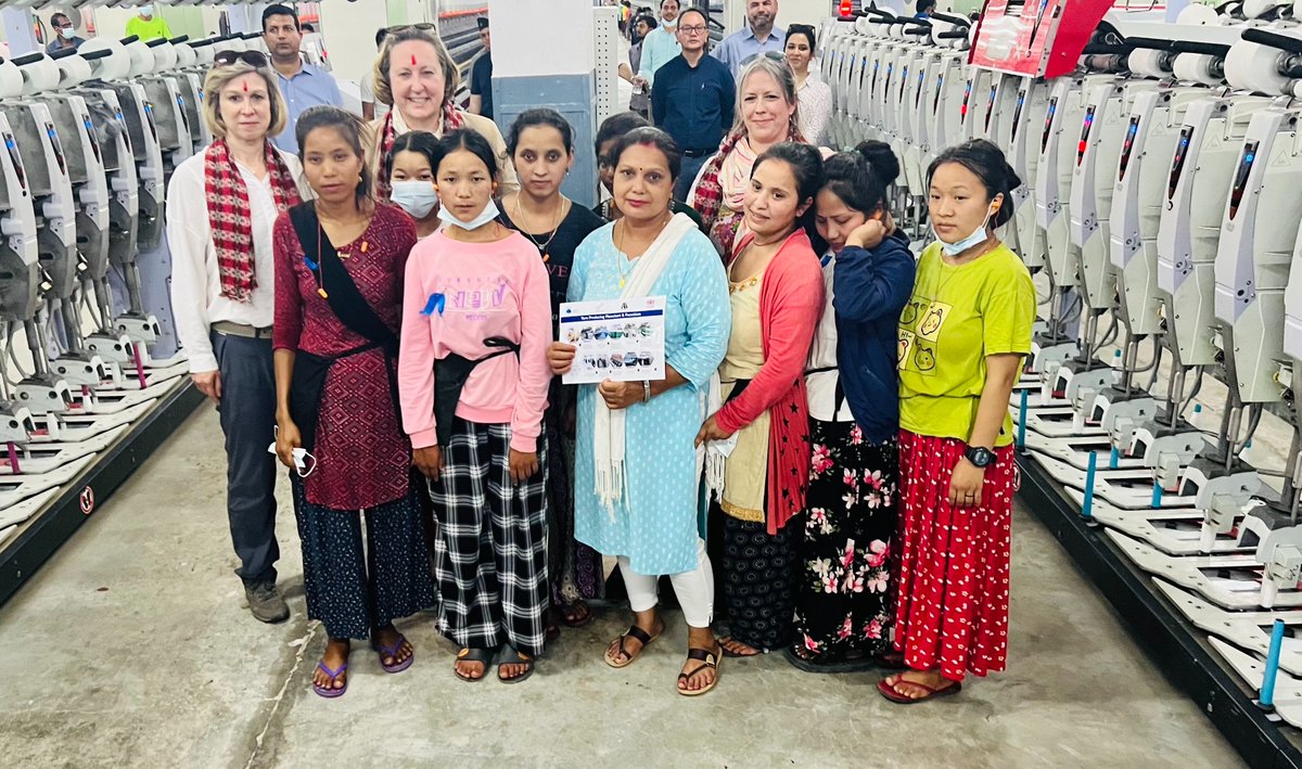 SEEP_Programme's tweet image. Delighted to showcase the change led by Reliance’s people-first approach in Biratnagar yesterday; extensive mobilization strategies to skilling & employing women & marginalized groups; effectively creating enabling environment through hostel, childcare & other services@UKinNepal