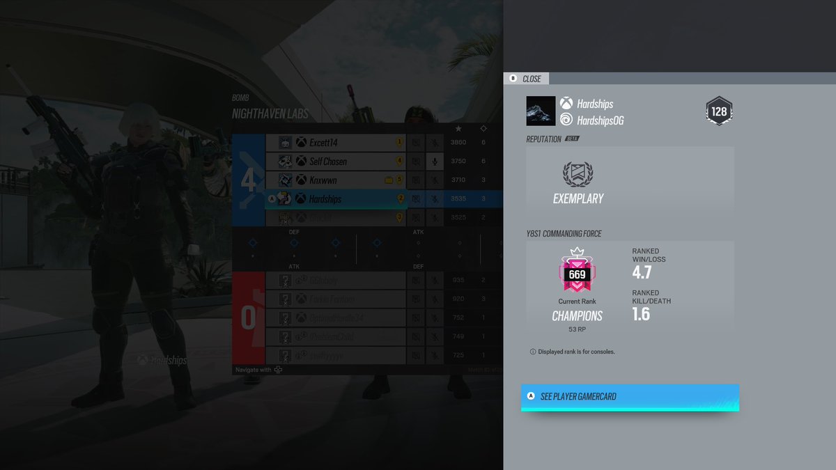 HardshipsXBL's tweet photo. Operation Commanding Force 
@GIockit_r6 https://t.co/SIzBxeL7Au