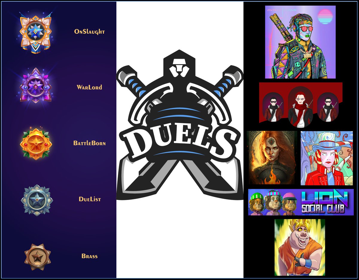Introducing #CronosDuels, the exciting new dueling card game with #dynamicNFTs and staking rewards! Join us on this exhilarating journey of collaboration and innovation as we bring together various #CroFam NFT Collections and let the thrilling duels begin!