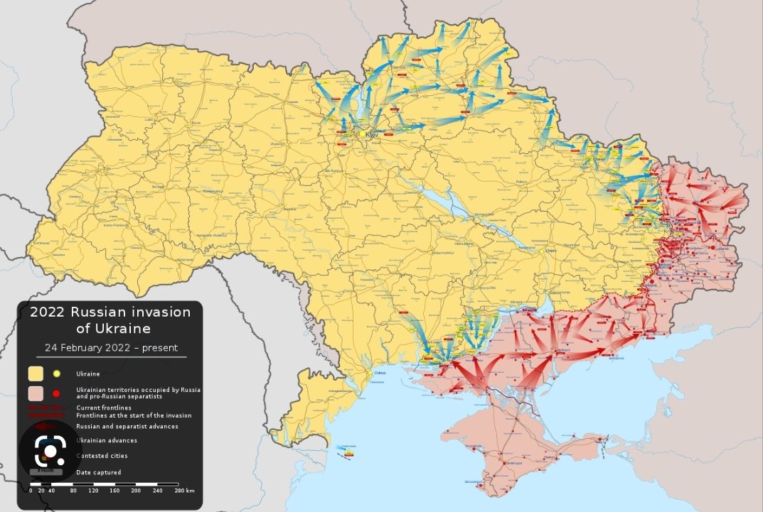 The United States is currently occupying a larger portion of Syria than Russia is of Ukraine.