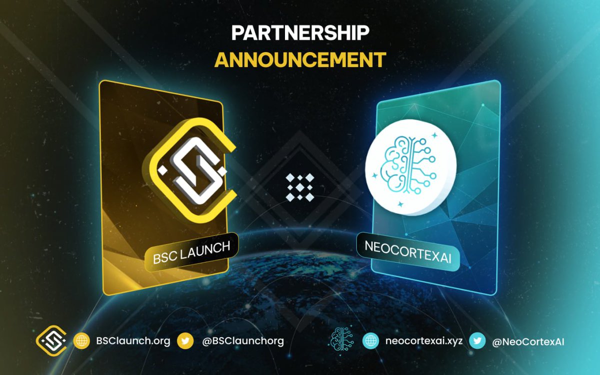 BSClaunchorg's tweet image. 🟡 @BSClaunchorg x @NeoCortexAI 

🔍  NeoCortexAI is committed to leveraging the revolutionary potential of AI and Blockchain and is currently experiencing an early surge.

Follow us on: t.me/Bsclaunchchann…

#BSClaunch #NeoCortexAI #Partnership #AI