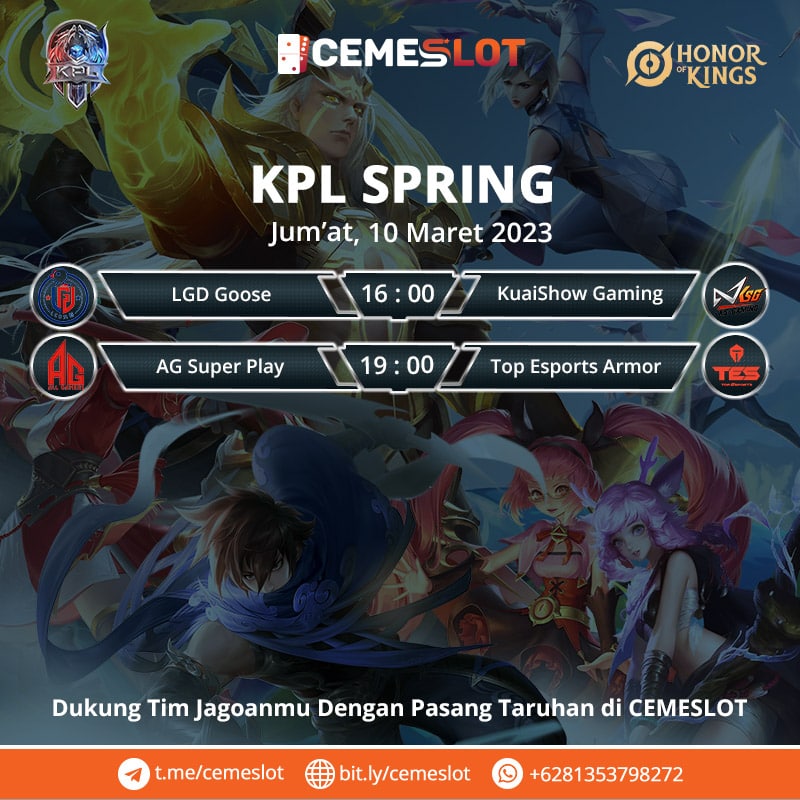 cemeslots's tweet photo. Saksikan Pertandingan E-SPORT ini &amp; jangan sampai lewatkan kesempatan ini dukung tim kesayanganmu https://t.co/wqwkSah33a