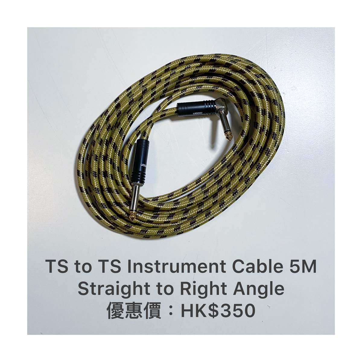 edcmusichk's tweet photo. 全數採用德國製錄音室等級 #Sommer Cable配以 #Neutrik 或 #Hicon 高級插頭人手焊製。
現貨優惠價： 
#TS to TS 3M: HK$180
TS to TS 5M 直曲：HK$350
#XLR to XLR 4M Mic線：HK$288

另有 #MicrophoneCable, #InstrumentCable 可客製長度。

購買或查詢請 DM 或 WhatsApp: 5506 1660
#edcmusichk https://t.co/ux6ESYhaB4