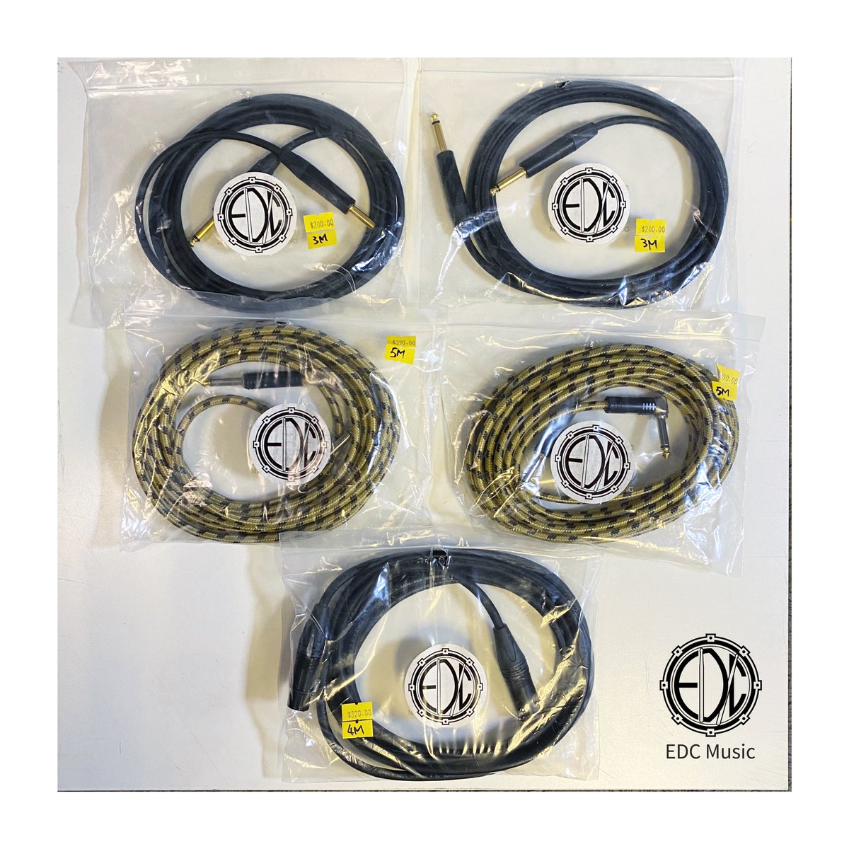 edcmusichk's tweet photo. 全數採用德國製錄音室等級 #Sommer Cable配以 #Neutrik 或 #Hicon 高級插頭人手焊製。
現貨優惠價： 
#TS to TS 3M: HK$180
TS to TS 5M 直曲：HK$350
#XLR to XLR 4M Mic線：HK$288

另有 #MicrophoneCable, #InstrumentCable 可客製長度。

購買或查詢請 DM 或 WhatsApp: 5506 1660
#edcmusichk https://t.co/ux6ESYhaB4