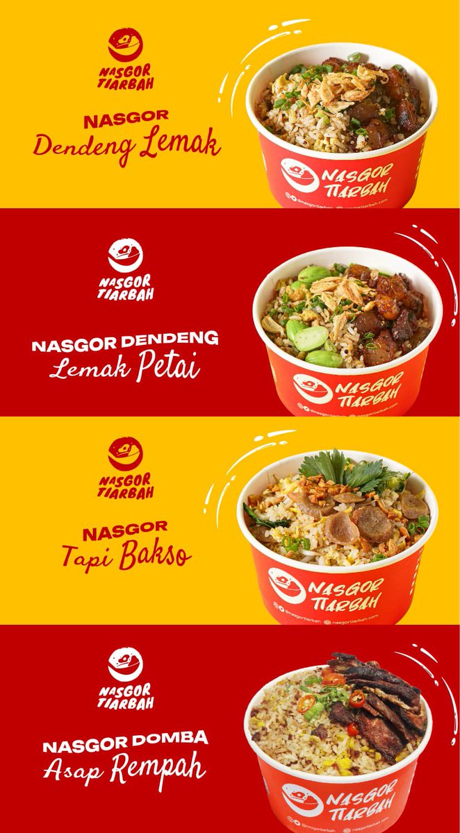 Sudah buka lagi <a href="/nasgortiarbah/">Nasgor Tiarbah</a> hari ini sampai jam 9 malam!

Yok diorder! Ada diskon ongkir nih

linktr.ee/NasgorTiarbahD…