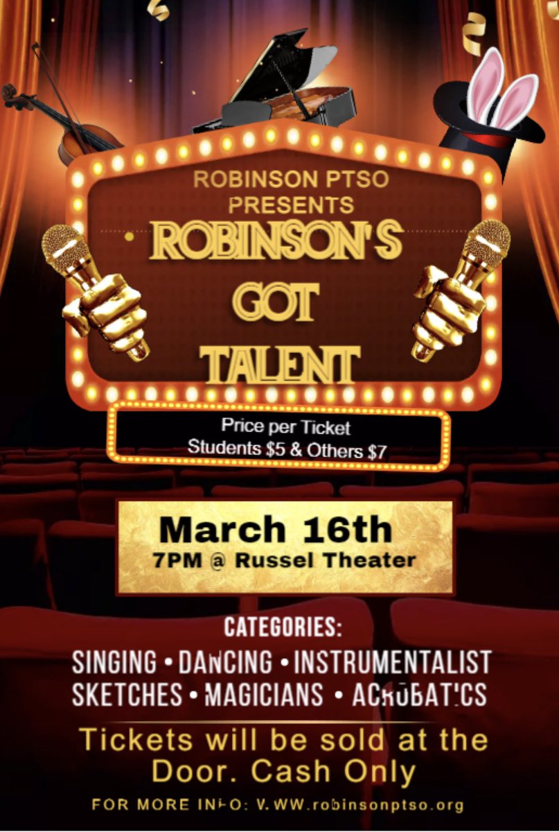 Robinson PTSO tweet media