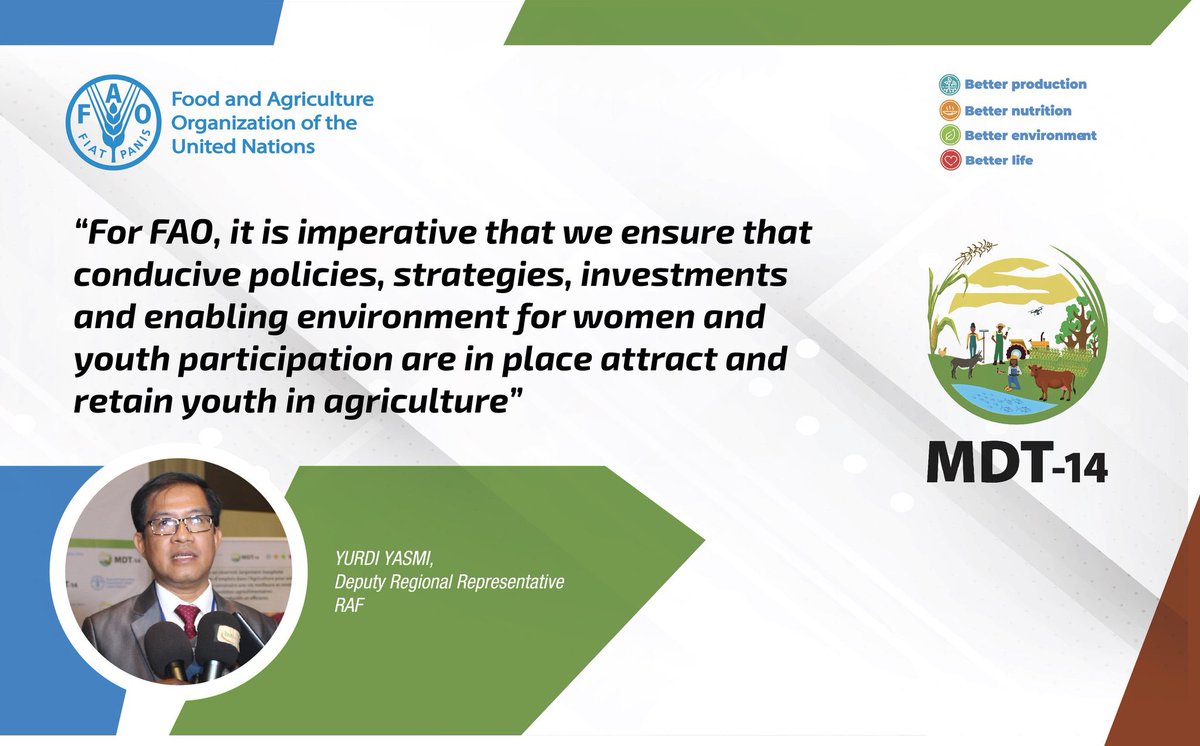 #Agriculture remains an important sector for jobs for young #women and men in #Africa

FAO works across the continent to help create enabling environment for #youth to participate in agriculture 

<a href="/FAOWestAfrica/">FAO West Africa</a> <a href="/FAOAfrica/">FAO in Africa</a>