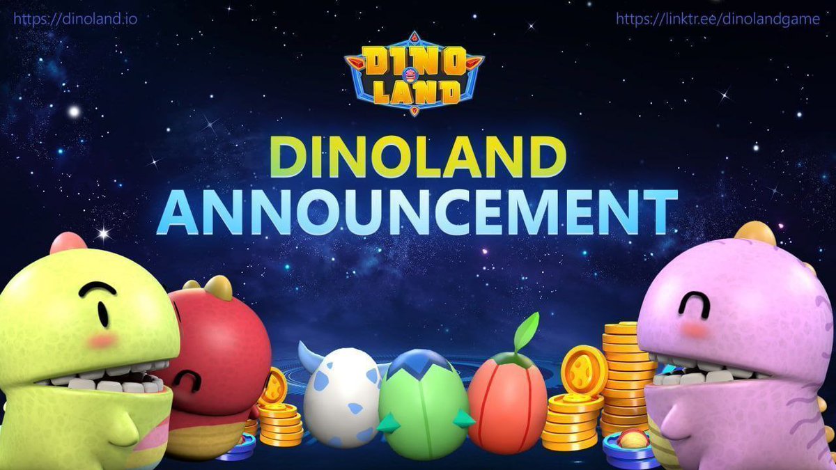 🛎DINOLAND ANNOUNCEMENT: BUSD FUSION IS AVAILABLE - SUCCESS GUARANTEED WITH ALPHA GENE 🛎 🚨Alert Dinozens! One of the most expecting functions is here, brings you advantages to join PVP Arena. 👉🏻t.me/dinolandoffici… 🔥HURRY UP AND COLLECT AN APLHA DINO FOR YOUR TEAM🔥