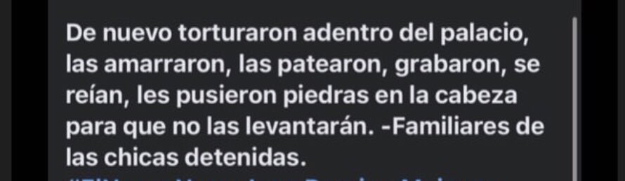 wtfmvic's tweet photo. #ElNuevoNuevoLeonReprimeMujeres
#ACAB
#NuevoLeonFeminicida
#SamuelReprimeMujeres
#LiberenALasMorras
#MexicoReprimeALasMujeres https://t.co/d1nFDIDD0k