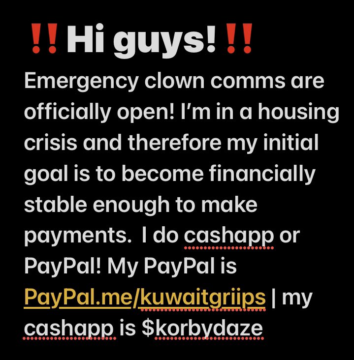 korbydaze's tweet image. ‼️EMERGENCY CLOWN COMMS ACTIVATED!‼️ 
custom clowns are characters I create for you from moodboards! Limiting 2 clowns per slot! Come n get ‘em 🎟️🎪🎡 #clowncommissions #clowncore #commissionsopen