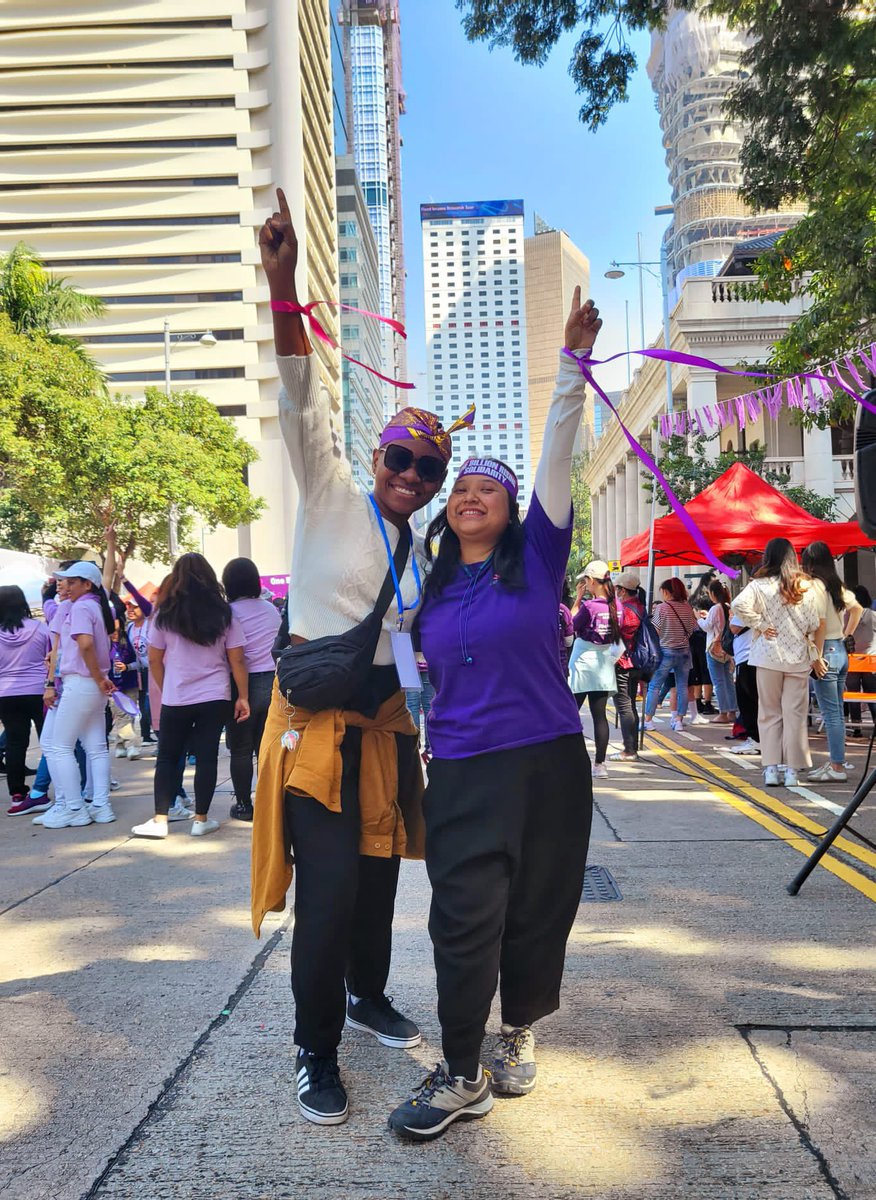 AsianMigrantsHK's tweet photo. 女性不能在這種情況下繼續保持沉默。

隨著重新開放集會，3月5日在遮打道舉行的國際婦女節慶祝活動表明，香港女性的反抗仍充滿生命力。

她們讓人們知道，在一個將女性置於低下地位的父權社會中，無論處境如何困難，她們仍有站起來擺脫暴力、打破父權枷鎖、追求平等的熱望。 https://t.co/RnKHgqWZIc