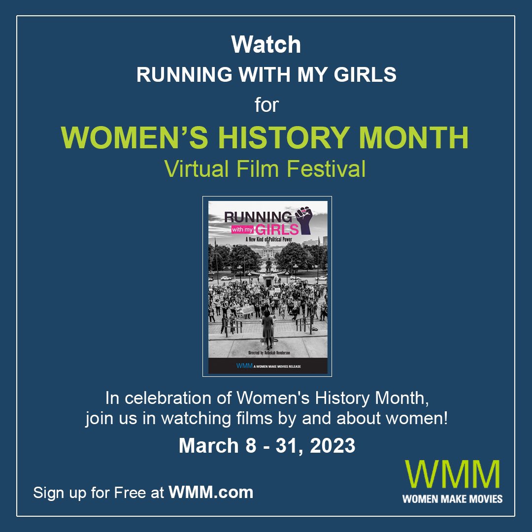 Join us this #WomensHistoryMonth in amplifying films BY women and ABOUT women with @womenmakemovies virtual film festival! Now until March 31, watch 11 films, including RWMG that demonstrate the power which women hold. Register to watch: bit.ly/wmm_WHM2023 “