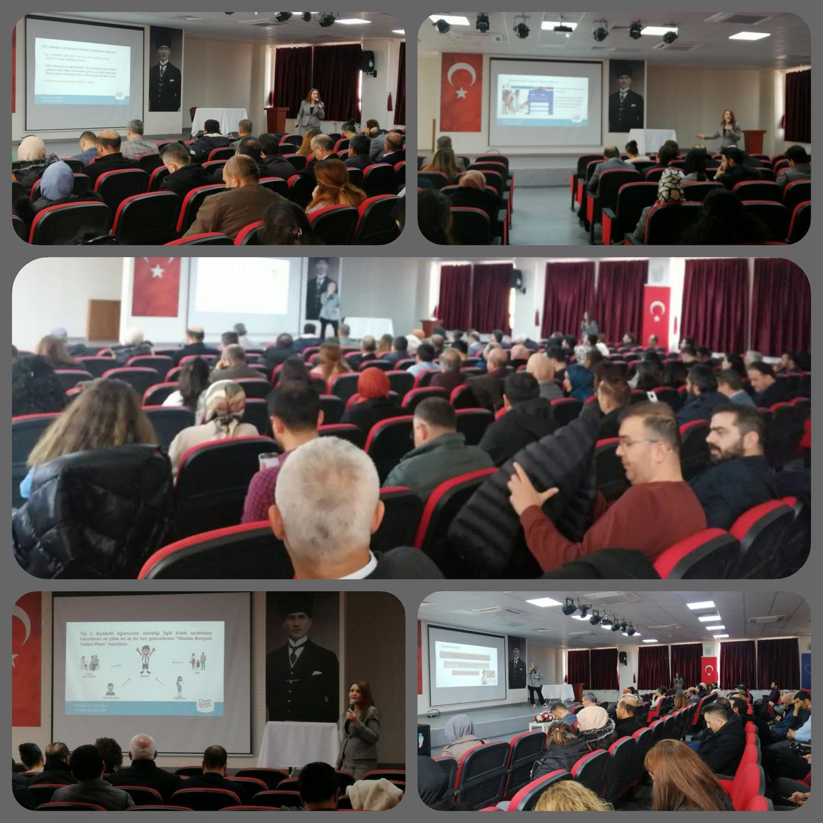 Pursaklar İlçesinde tüm resmi ve özel okullarımızın Yöneticilerine, Rehber Öğretmenlerine "Tip 1 Diyabetli Öğrencilerin Okul/Kurumlarda Bakımı ve Desteklenmesi Hakkında Yönerge"nin tanıtımı yapıldı.
<a href="/tcmeb/">Millî Eğitim Bakanlığı</a>
<a href="/meb_dhgm/">Destek Hizmetleri Genel Müdürlüğü</a>
<a href="/OzilLevent/">Dr. Levent Özil🇹🇷🇹🇷🇹🇷</a>
<a href="/ozkan_meb/">Özkan AVCI</a>
<a href="/MemAnkara/">Ankara İl Millî Eğitim Müdürlüğü</a>
<a href="/Harunfatsa/">Harun Fatsa</a>
@ismail_ctinkaya