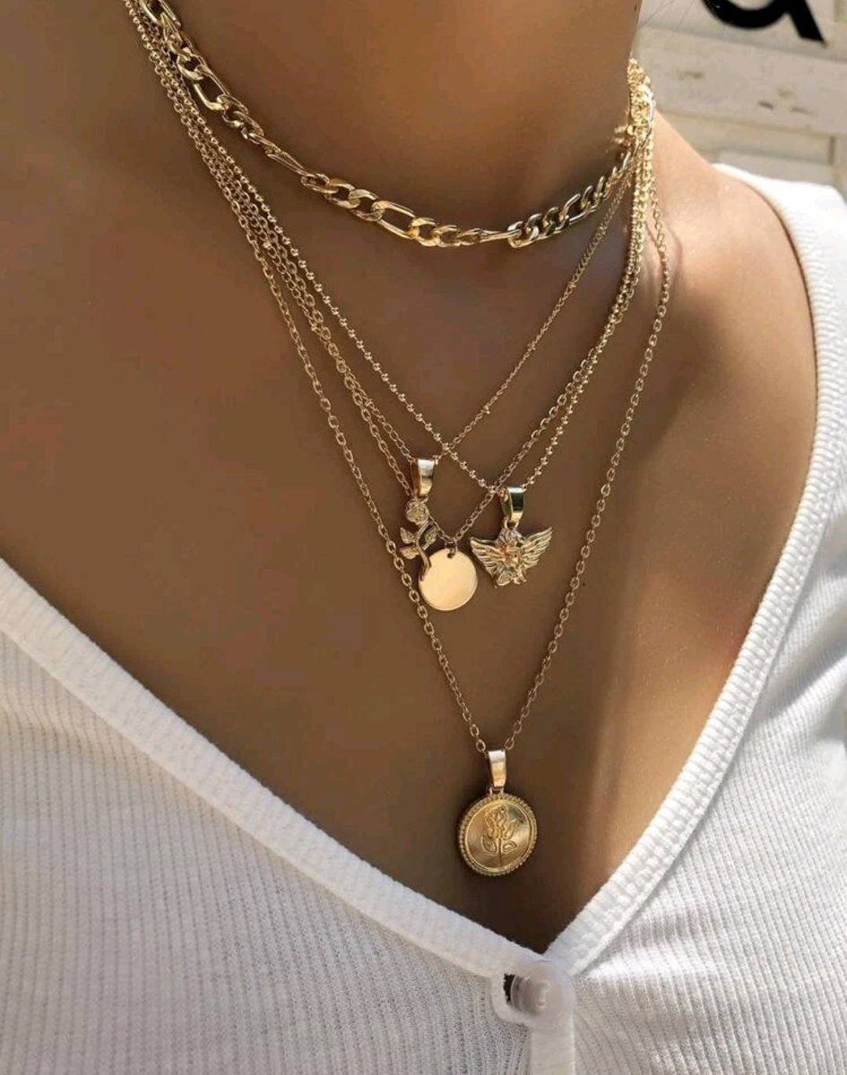 Aichasstore2020's tweet photo. #choker #All mutli layered necklace, Layered - By Gifts For Friendship -Set - Gold Necklace Layered Jewelry -Gold Layered Necklaces-Layered Necklace
https://t.co/L7sFPRClLb https://t.co/blAdoVwNov