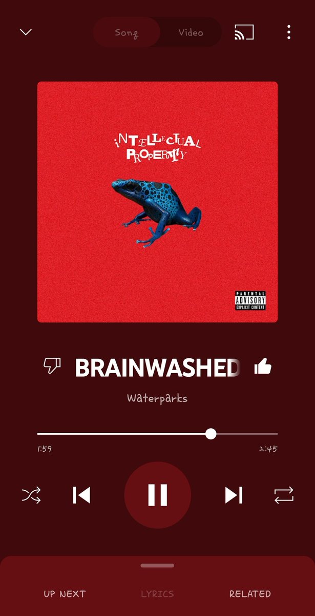 I am in love. I can not wait to hear the rest of this album

<a href="/waterparks/">WATERPARKS</a> 
#brainwashed