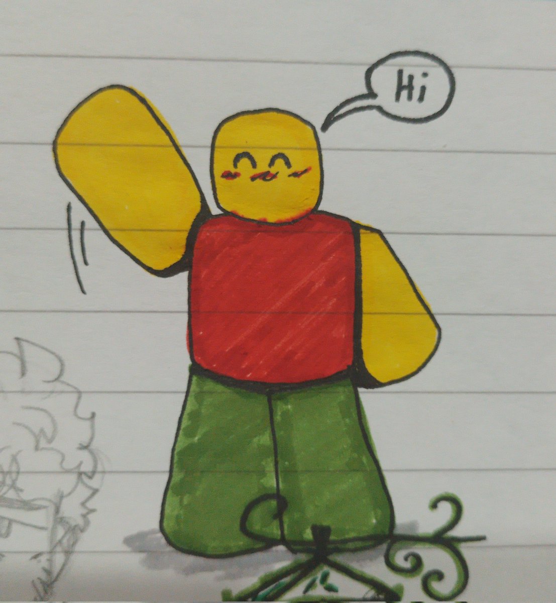 themuffin_00's tweet image. ¡Jim! #jimcomputer #art #robloxart