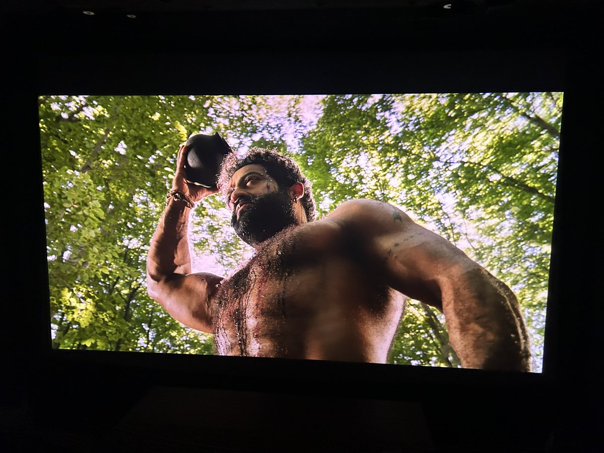 #RRRMovie 4K with @Barco #Dual #LaserProjection #PCX 🔈🔉🔊