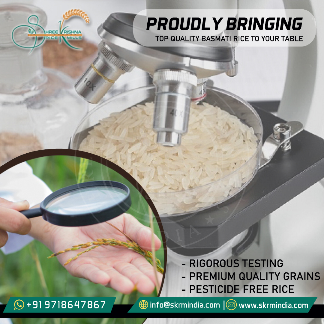 skrmindia's tweet photo. 👌Add more nutrition, taste and freshness to your plate by choosing our best quality Our Basmati Rice! To know more visit our website: https://t.co/gYQCRszPS0
#topqualitybasmatirice #BasmatiRiceIndia #ricemanufacturer #riceexporters #taste #nutrition #riceplate #SKRM #skrmindia https://t.co/Ngi6iQwtn6