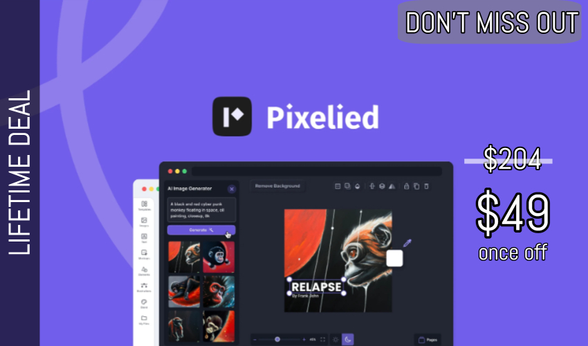 BuySoftwareApps's tweet photo. #Pixelied #Lifetime Deal for $49 #Appsumo #BusinessBusiness #Entrepreneur #LifetimeDeal #MediaTools #Photo #Productivity #Saas #Software - https://t.co/pKwpYZoeRQ https://t.co/tQRDhmiyQM