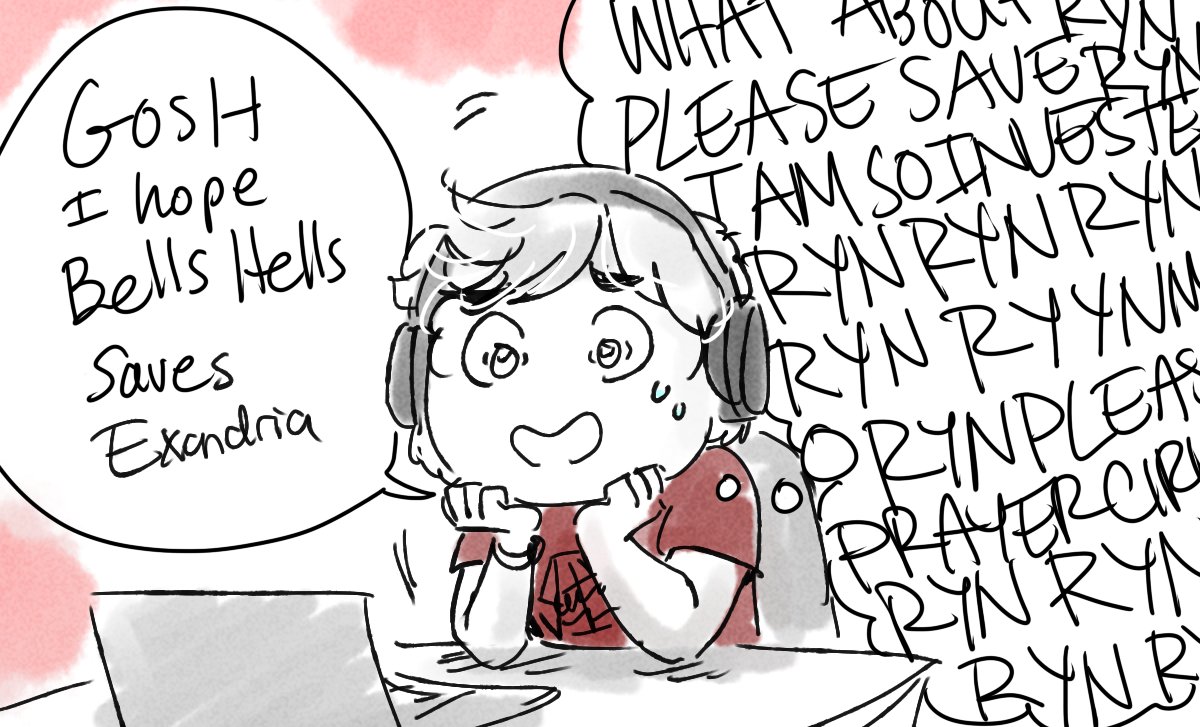 TriaElf9's tweet photo. Look, I can't control which characters grab my entire brain and won't let go OKAY??  
#CriticalRole #CriticalRoleSpoilers https://t.co/QCiu1dBSZo