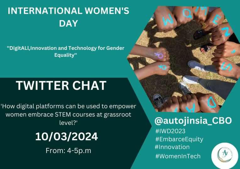 autojinsia_CBO's tweet photo. Leo tuko na form🥵 
Specifically made and being served for you.
Don't miss out this amazing tweet chat today as from 4-5pm.
#IWD2023 #EmbraceEquity #WomenInTech @danielmadikha https://t.co/Uu4tJBa7Km