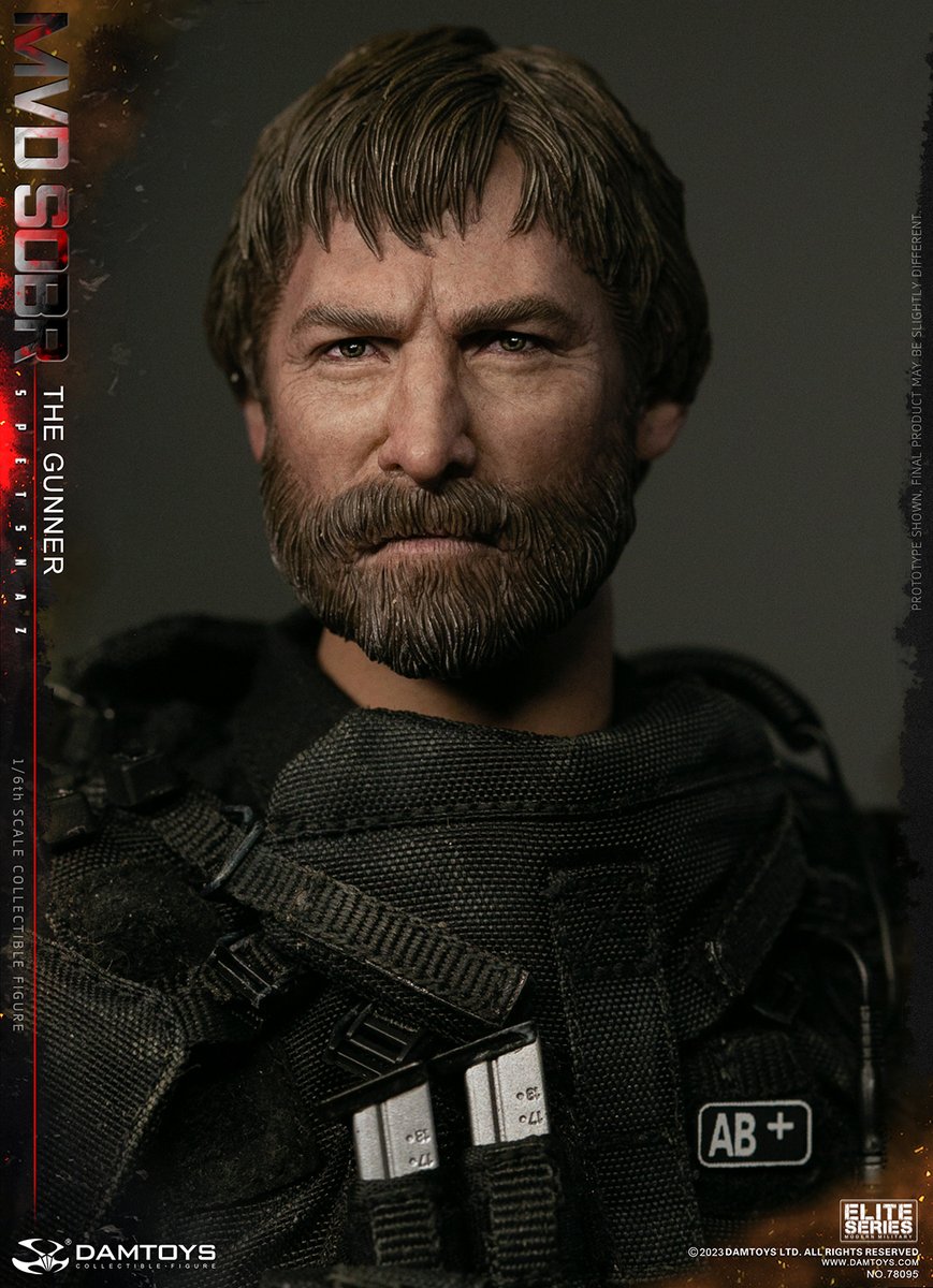 damtoys's tweet image. DAMTOYS : RUSSIAN SPETSNAZ MVD SOBR PKM GUNNER  NO.78095  
CODE:6970569621319