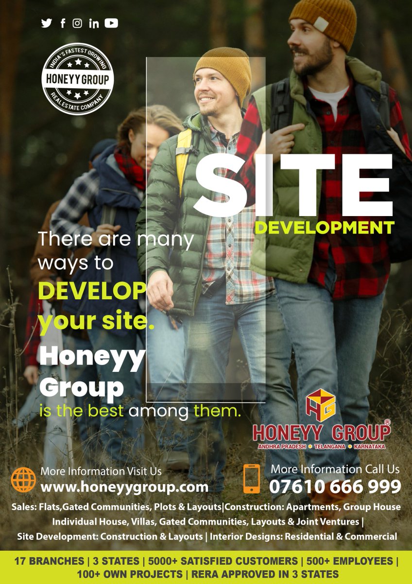 PalagriR's tweet image. #Development#Landdevelopment #PlotDevelopment #Construction #landscapearchitecture #Property #ResidentialDevelopment #Construction #honeyygroup #honeyyconstruction #honeyygroupdevelopment
Contact me. 9000078087